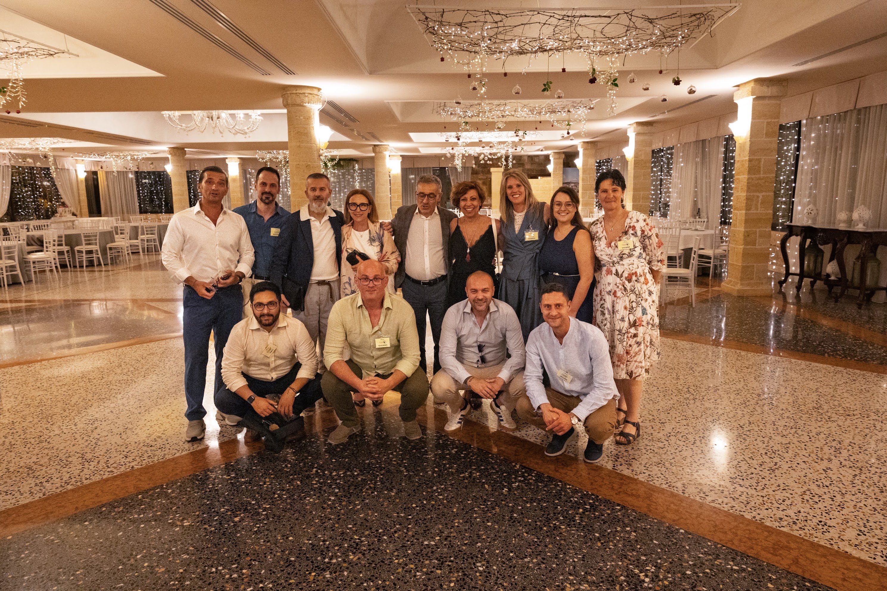 Staff e partner durante una serata Rip-Party